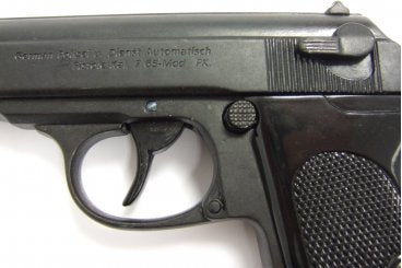 WALTHER PPK SEMIAUTOMATIC PISTOL, GERMANY 1929 - Black - 18cm