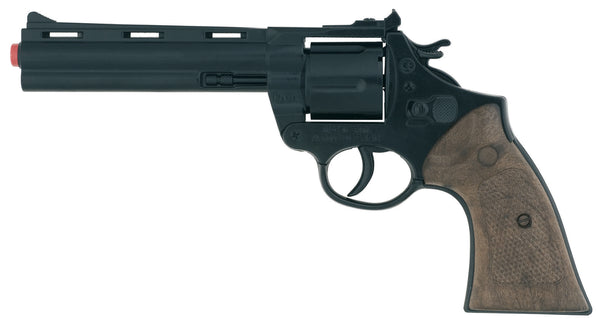 Diecast Colt Python 6'' Black Cap Gun - 25.5cm