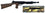 Diecast Tompson Machine Gun Black/Brown - 62.5cm